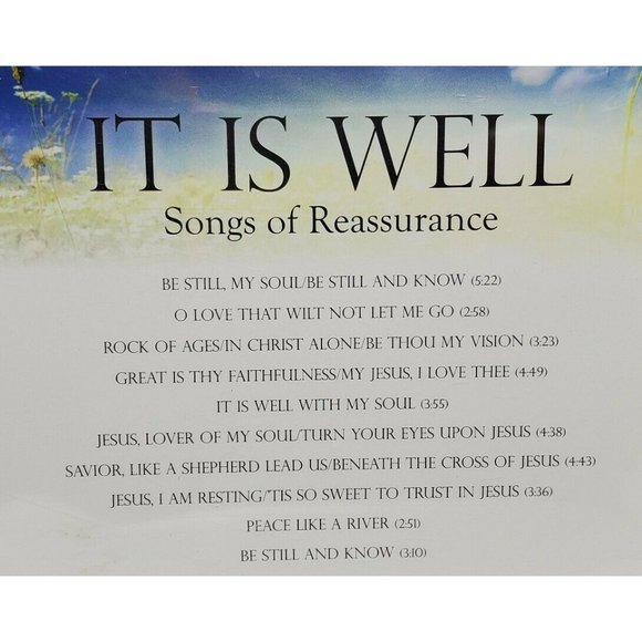 It Is Well Songs Of Reassurance CD Discovery House - Picture 4 of 5